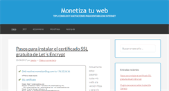 Desktop Screenshot of monetizarblog.com